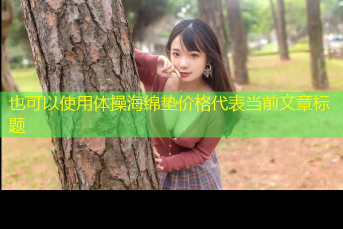 体操海绵垫价格
